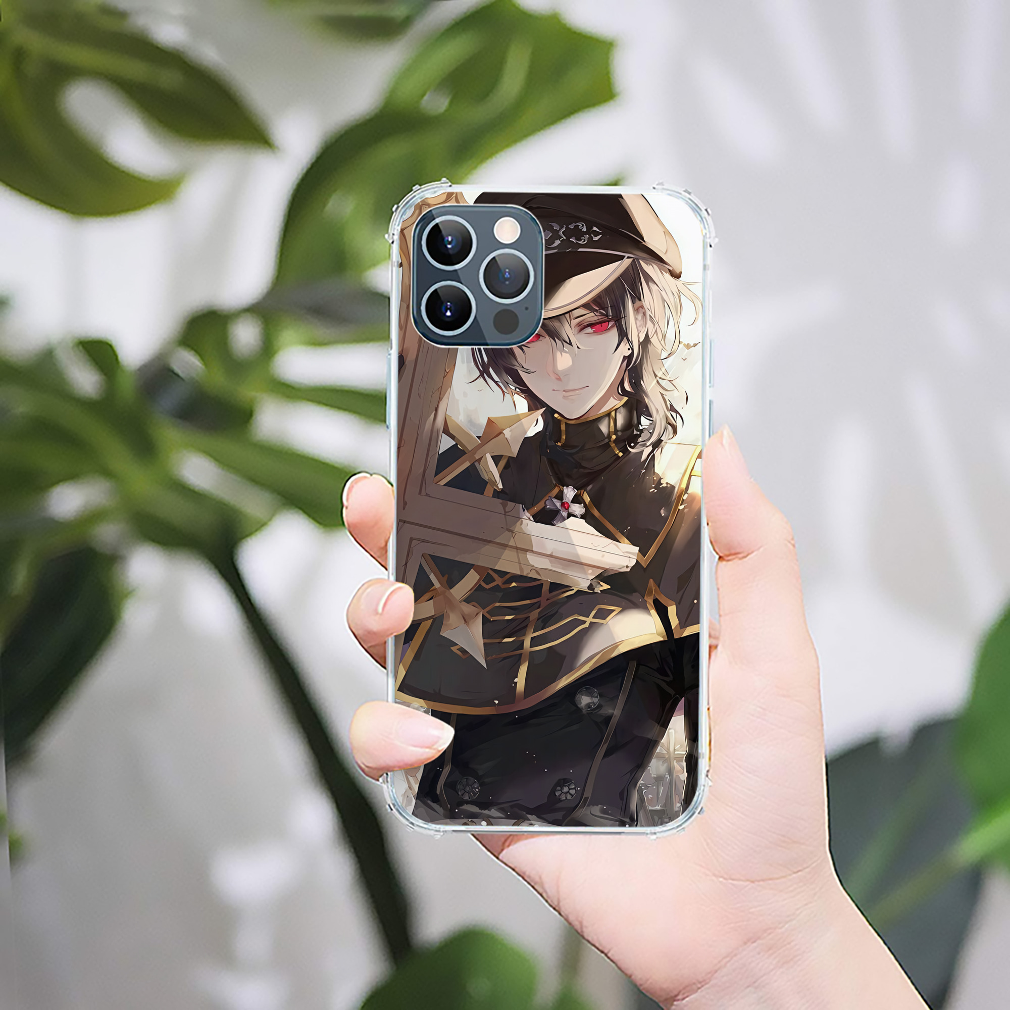 （画像用） 刀剣乱舞 Touken Ranbu 【iPhone 12シリーズ対応】透明スマホケース（クリアソフトケース）